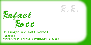rafael rott business card